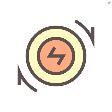 Ev araba motoru ve tekerlek vektör simgesi tasarımı, 48x48 piksel mükemmel ve düzenlenebilir vuruş.