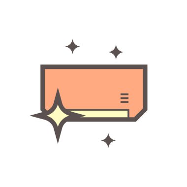 Klima ve hava kompresörü parçaları ve araçları temizleme vektör simgesi tasarımı.