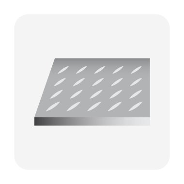 Çelik üretim endüstriyel grafik tasarım elementi için çelik ürün vektör ikonu tasarımı.