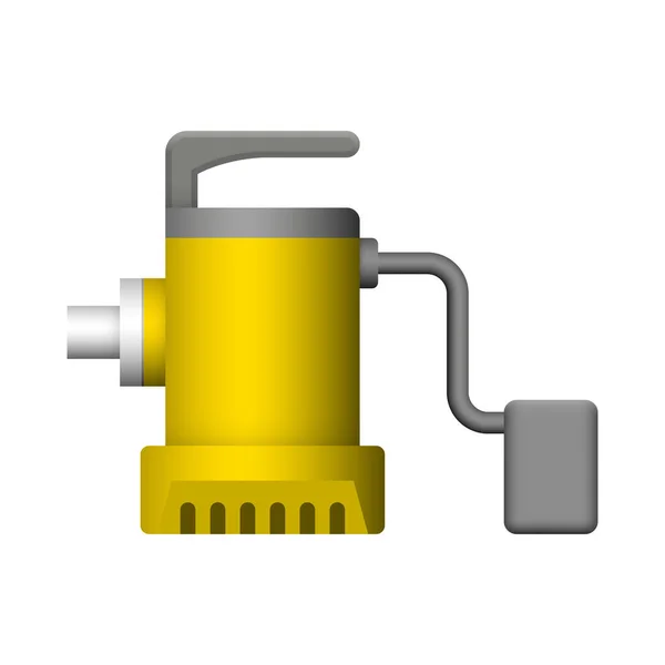 Проектирование Иконок Подводного Насоса — стоковый вектор