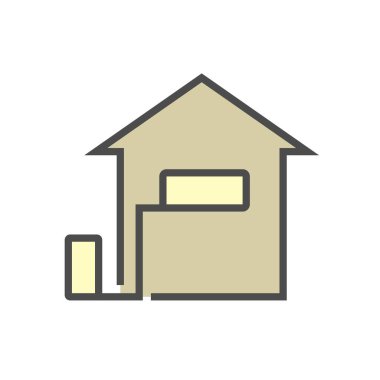 Klima kurulum aracı vektör simgesi dizaynı, düzenlenebilir vuruş.