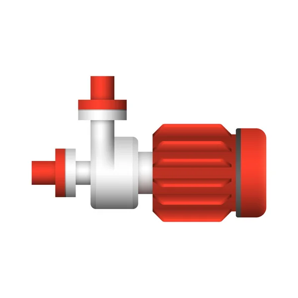 水泵和钢管图标设计 — 图库矢量图片