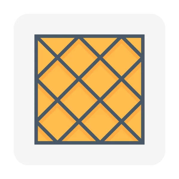 Дизайн Іконок Покрівельного Матеріалу — стоковий вектор