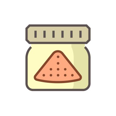 Jeoteknik mühendisliği ve toprak testi vektör simgesi dizaynı.