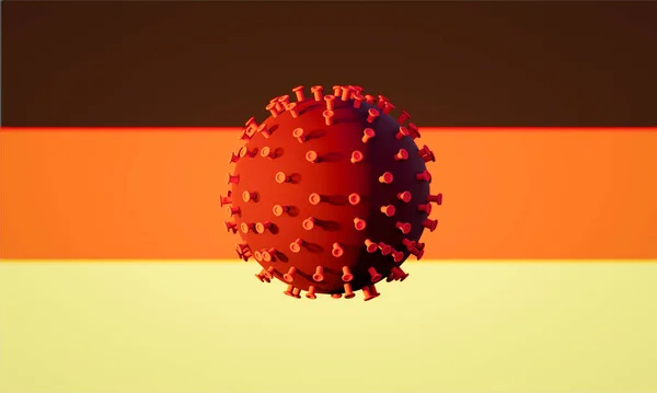 Германии Выявлен Третий Случай Коронавирусной Инфекции — стоковое фото