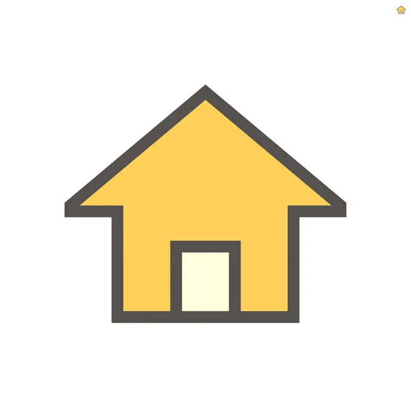 Home Vector Icon Set Design 48X48 Pixel Perfect Editable Stroke — 스톡 벡터