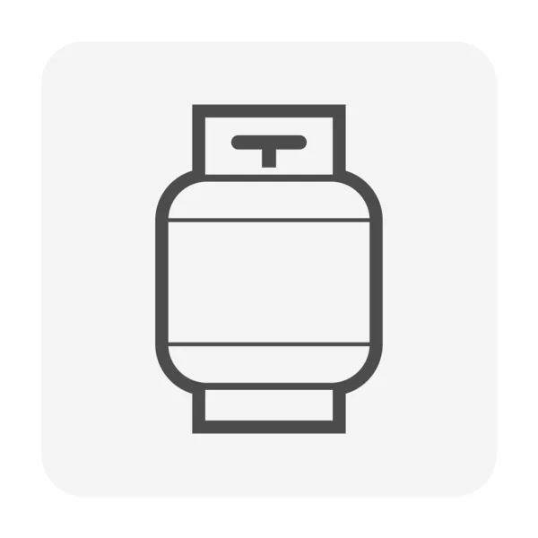 Lpg Gas Tank Vector Icon Design Welding Work Graphic Design — Stock Vector