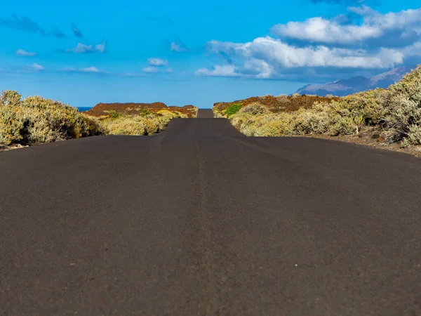 La Frontera, El Hierro 'da sonsuz bir yolun fotoğrafı..