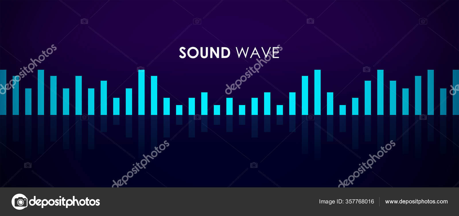 Sound wave pattern. Equalizer graph design. Abstract blue digital waveform  isolated on transparent background PNG - Similar PNG