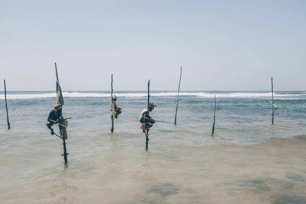 Okyanusta Polonyalı balıkçılar Sri Lanka