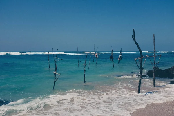 Okyanusta Polonyalı balıkçılar Sri Lanka