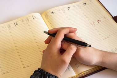 Not defteri ve notlar.