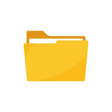 Dizin Düz ikon vektör illüstrasyonu