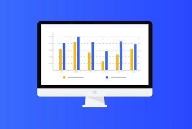 Veri Analizi Tasarımı - Masaüstü Düz Vektör Tasarımı