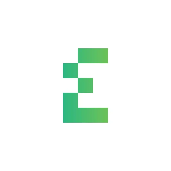 Bokstav Logotyp Design Ikon — Stock vektor