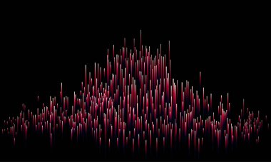 Parlak arkaplanlardan oluşan çizgiler, soyut vektör arkaplanı