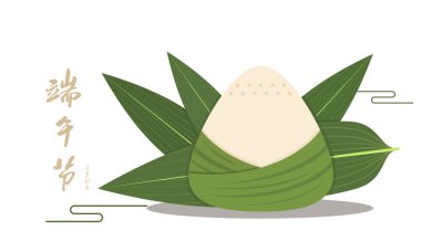 Vector Dragon tekne festivali pirinç köftesi.