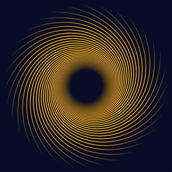 Fond Vectoriel Abstrait Ligne Spirale — Image vectorielle