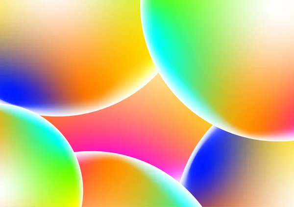 Graphisme Abstrait Coloré Illustration Vectorielle — Image vectorielle