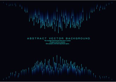 Parlak arkaplanlardan oluşan çizgiler, soyut vektör arkaplanı