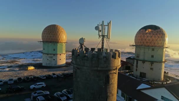 Vídeo Del Observatorio Astronómico — Vídeo de stock