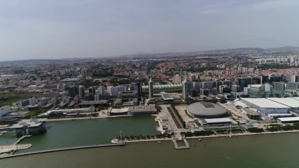 Vídeo Paisagem Urbana Lisboa — Vídeo de Stock