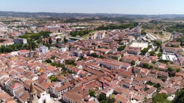 Historisch Centrum Van Tomar Portugal — Stockvideo