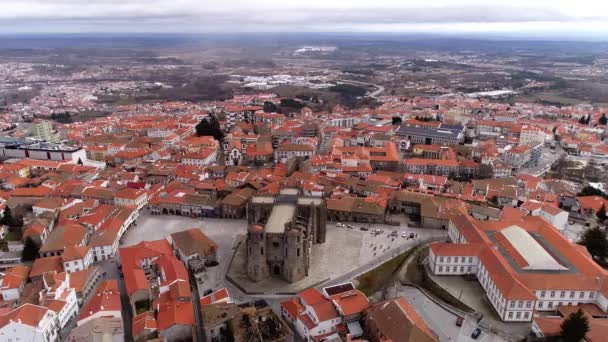 Gotik Kilisenin Panoramik Manzarası — Stok video
