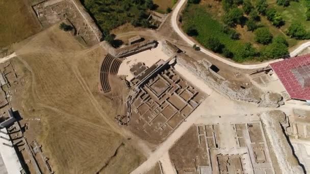 Roman Ruines Conimbriga Portugal — Stock Video