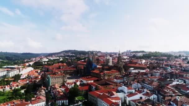 Vídeo Santiago Compostela Espanha — Vídeo de Stock