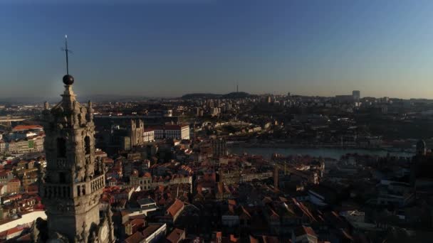 Bela Cidade Porto Portugal — Vídeo de Stock