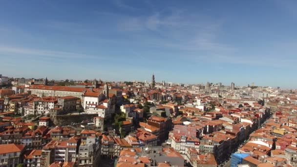 Mooie Oude Stad Van Porto Portugal — Stockvideo