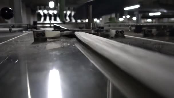 Industriële Garens Textielfabriek — Stockvideo