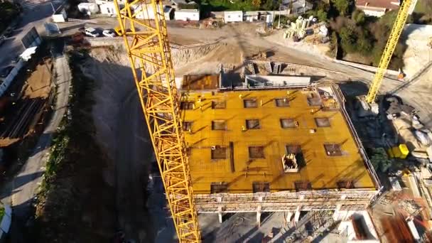 Travailler Sur Construction Nouveaux Bâtiments — Video