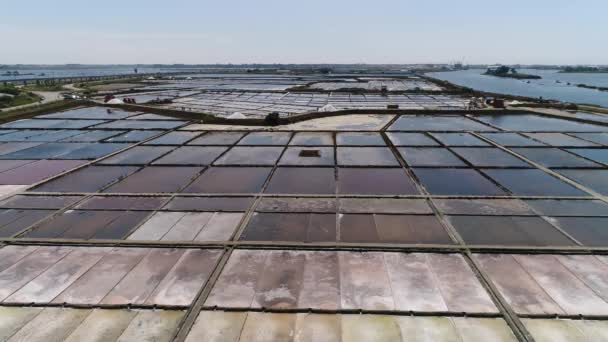 Vídeo Imagens Aéreas Salinas — Vídeo de Stock