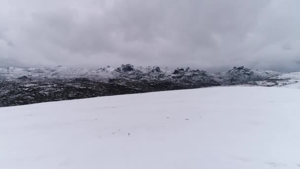 冬季山的录像 — 图库视频影像