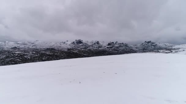 Βίντεο Του Χειμώνα Βουνό — Αρχείο Βίντεο