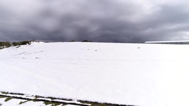 Vídeo Neve Montanha — Vídeo de Stock