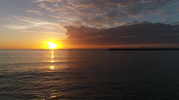 海の夕日のビデオ — ストック動画