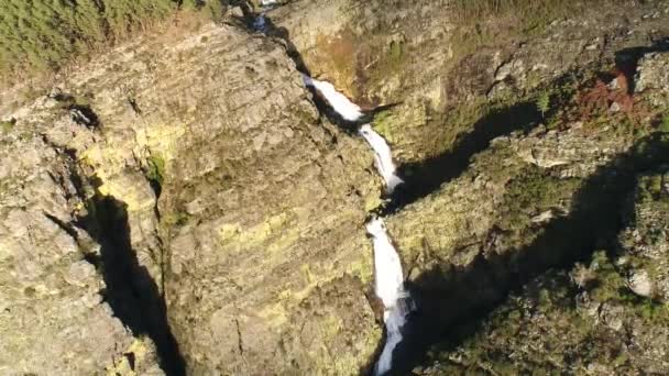 Video Leteckého Zobrazení Vodopádu — Stock video