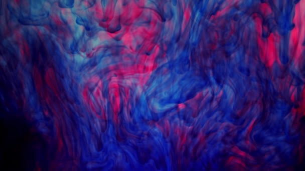 Diffusion d'explosion d'encre de peinture colorée abstraite  