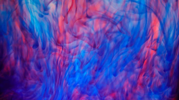 Soyut Renkli Boya Mürekkebi Patlaması Psikedelik Patlama Hareketi