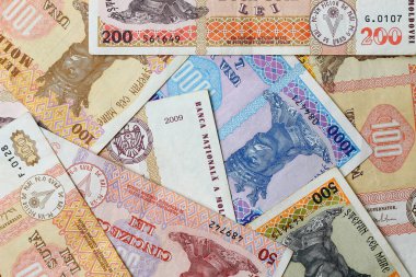 Moldovan Lei 'nin gelişigüzel notları, arka plan