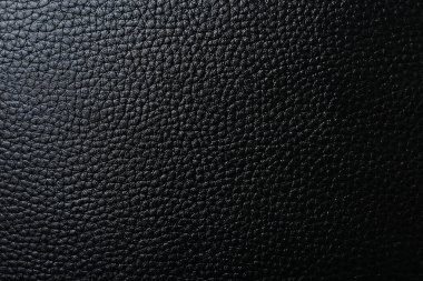 Kalıplı siyah deri, yazı veya yazı için yer, tasarım için boş, arkaplan