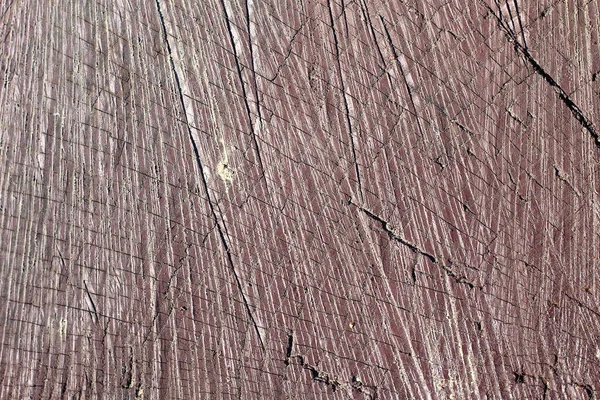 Textur Eines Holzstumpfes Eines Gefällten Baumes Vor Langer Zeit Abstrakter — Stockfoto