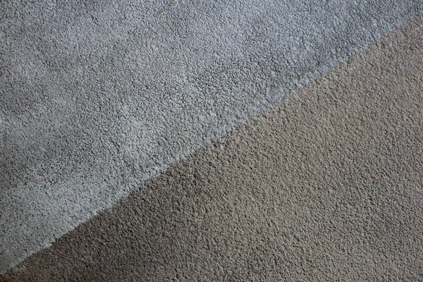Diagonal Uma Parede Dois Tons Textura Concreto — Fotografia de Stock