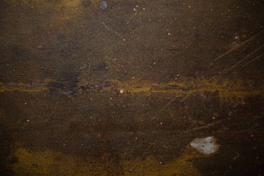 Eski bakır yüzeyinin çizilmiş dokusu, arka plan