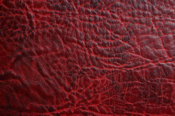 Textura Oscura Cuero Genuino Arrugado Marrón Fondo Papel Pintado Sustrato —  Fotos de Stock