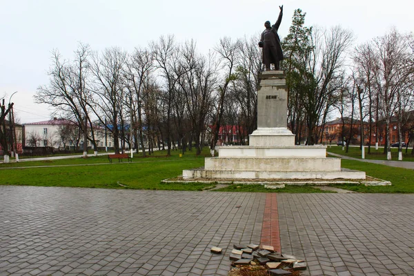 Lipcani Moldova March 2020 One Last Surviving Monuments Country Vladimir — Stock Photo, Image