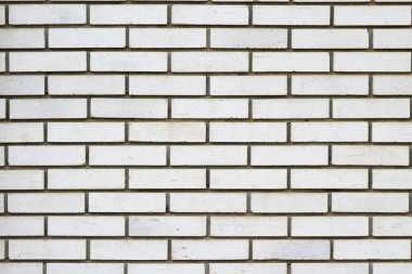 Beyaz tuğla duvar dokusu. Duvarcılık geçmişini temizle